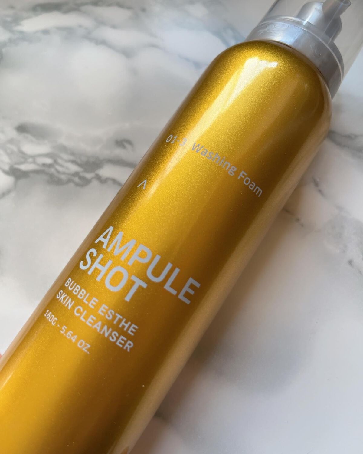 バブルエステ 炭酸洗顔フォーム/AMPULE SHOT/泡洗顔を使ったクチコミ(1枚目)