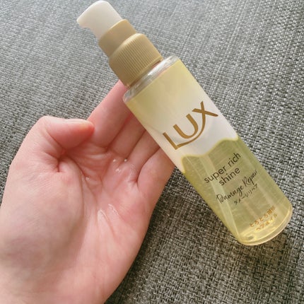 スーパーリッチシャイン ダメージリペア とろとろ補修トリートメント/LUX/洗い流すヘアトリートメントを使ったクチコミ(2枚目)