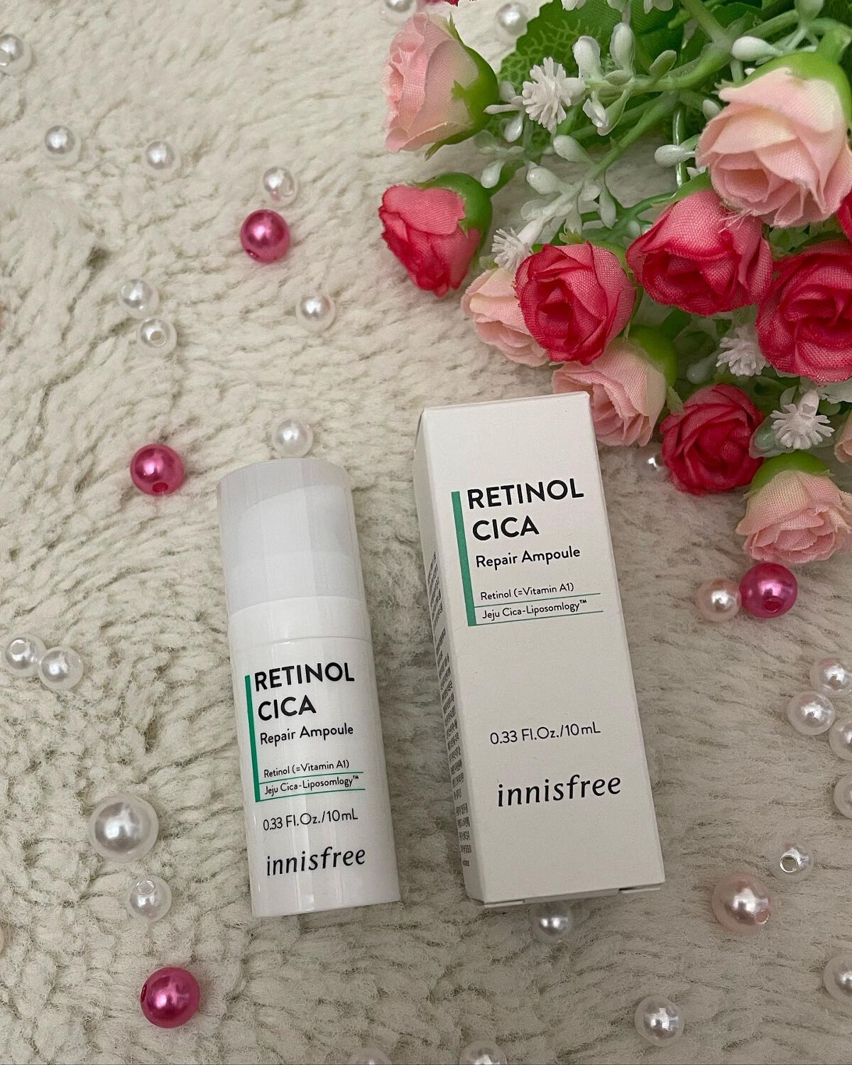 レチノール　シカ　リペア　セラム/innisfree/美容液を使ったクチコミ（2枚目）