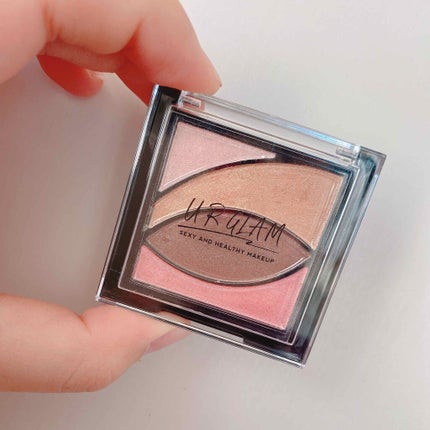 UR GLAM VELVET EYE COLOR PALETTE/U R GLAM/アイシャドウパレットを使ったクチコミ(1枚目)