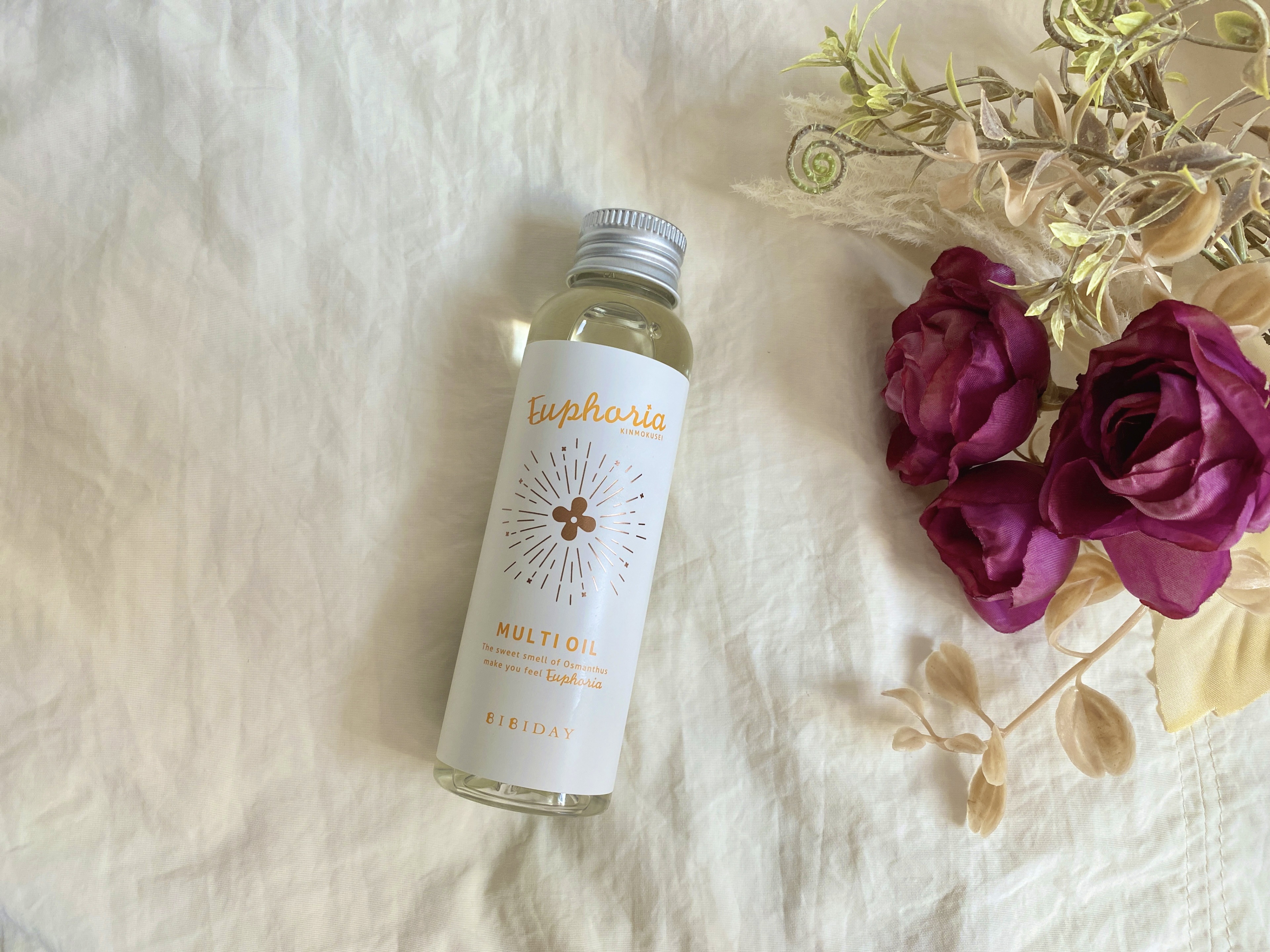 ユーフォリア・キンモクセイ マルチオイル/BIBIDAY/ヘアオイルを使ったクチコミ（1枚目）