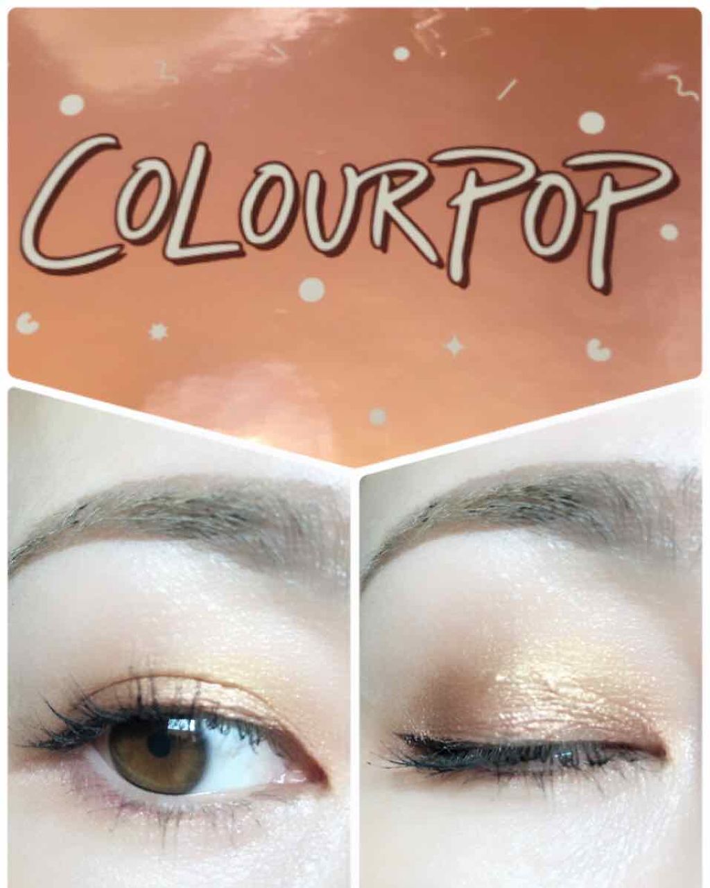 I Think I Love You/ColourPop/アイシャドウパレットを使ったクチコミ（1枚目）