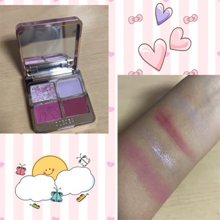 アニマルアイシャドウ(4シェード)/ZEESEA/アイシャドウパレットを使ったクチコミ(2枚目)