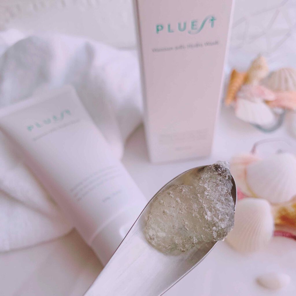 マンナンジェリーハイドロウォッシュ/PLUEST/洗顔料を使ったクチコミ(2枚目)