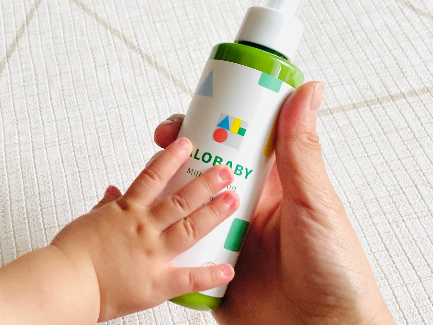 ミルクローション/ALOBABY/ボディミルクを使ったクチコミ(9枚目)