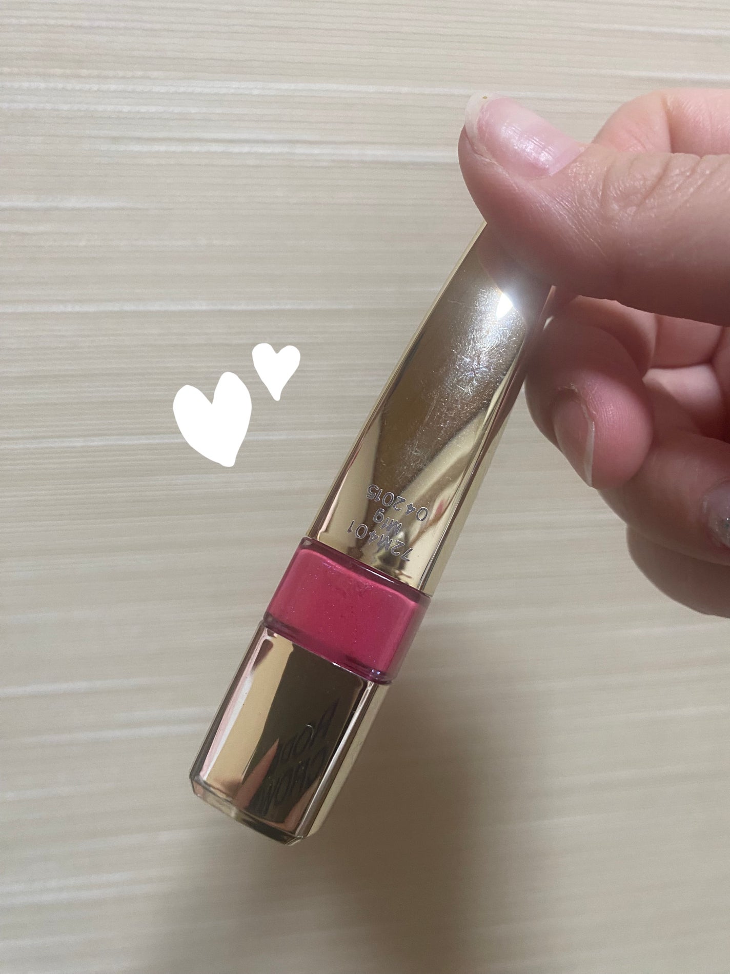 シャインカレス/ロレアル パリ/口紅を使ったクチコミ(1枚目)