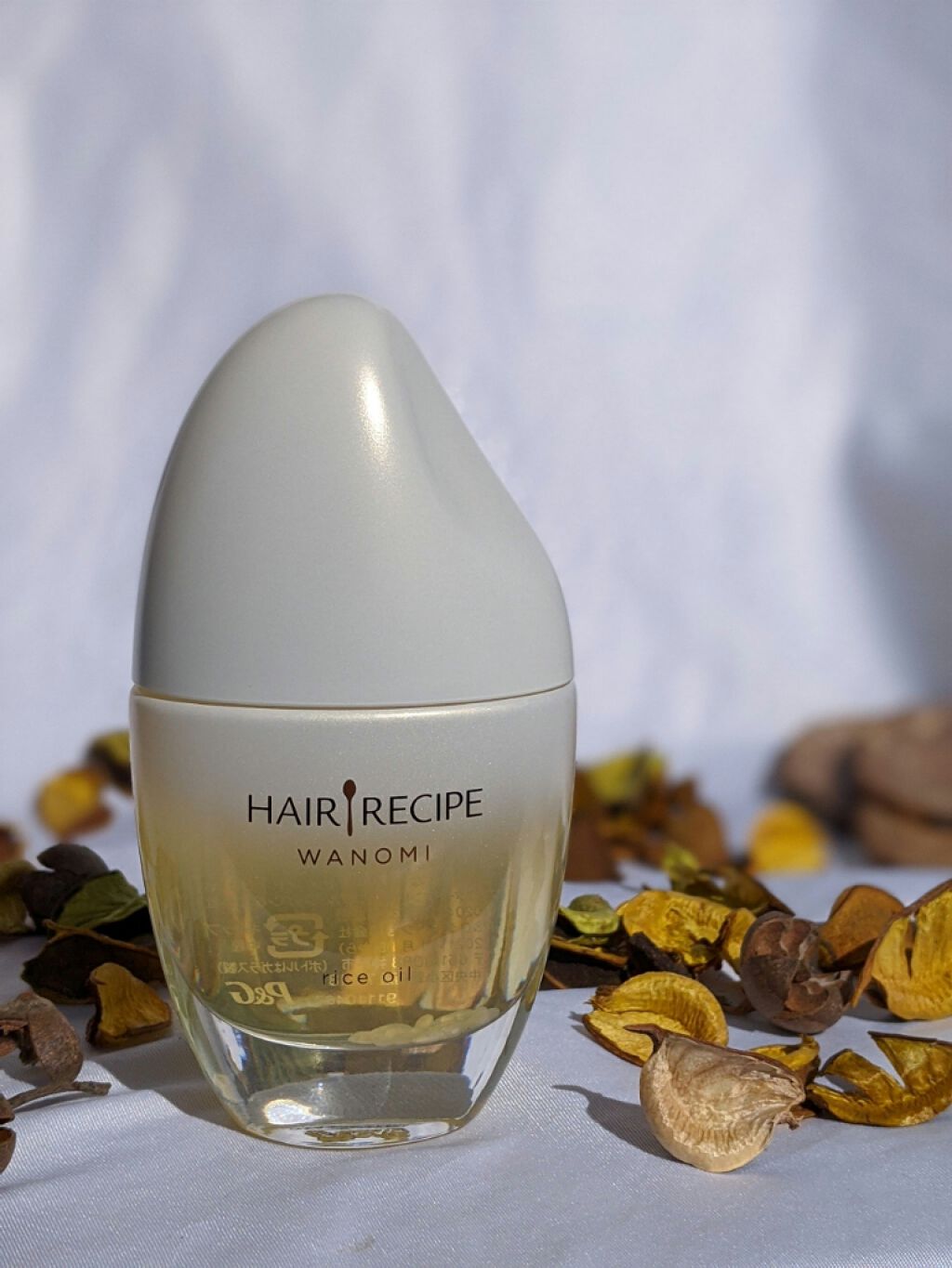 さらとろライスオイル(洗い流さないトリートメント)/WANOMI/ヘアオイルを使ったクチコミ（1枚目）