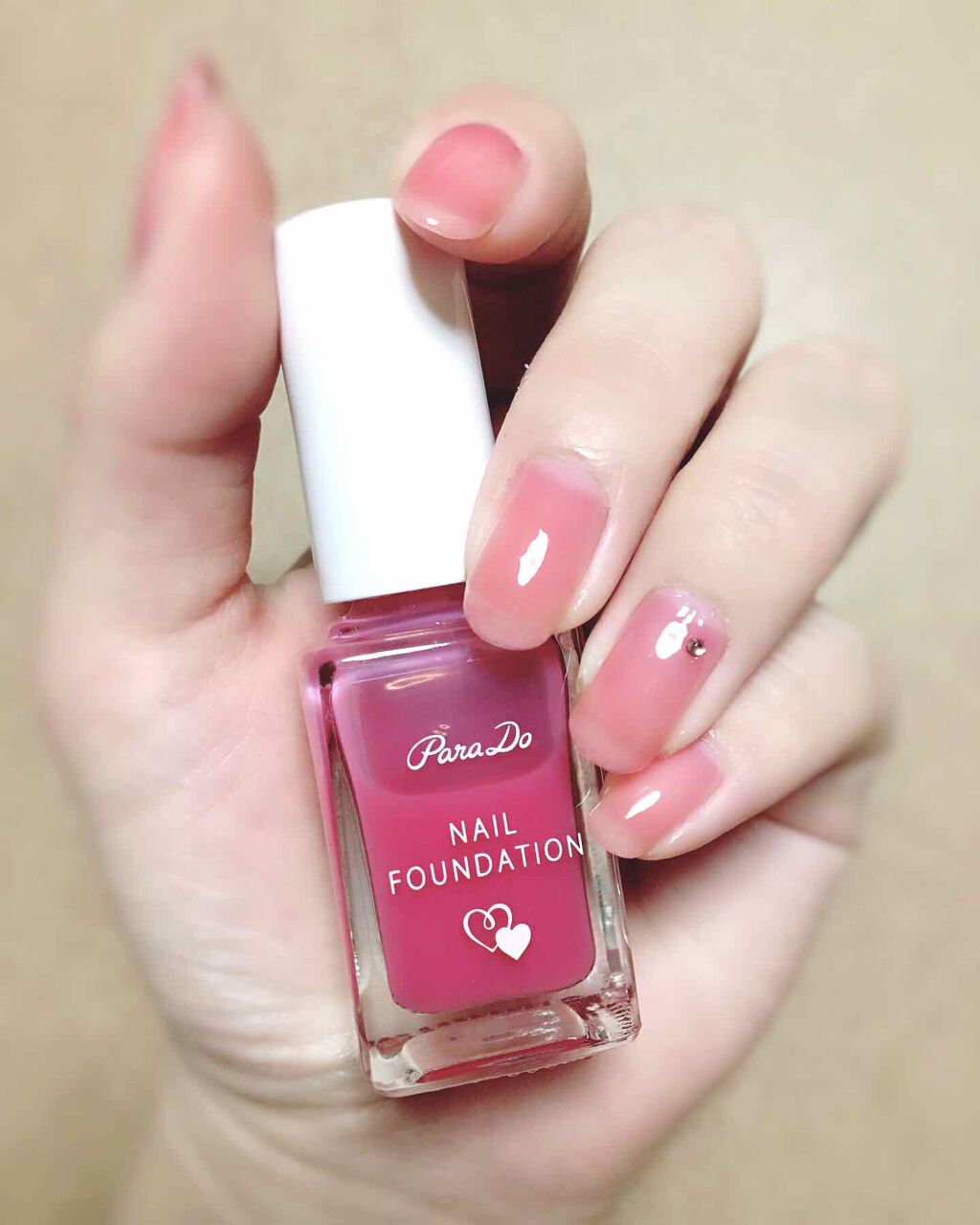 ネイルファンデーション/パラドゥ/マニキュアを使ったクチコミ(1枚目)