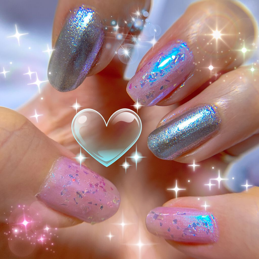 カラフルネイルズ/キャンメイク/マニキュアを使ったクチコミ（2枚目）