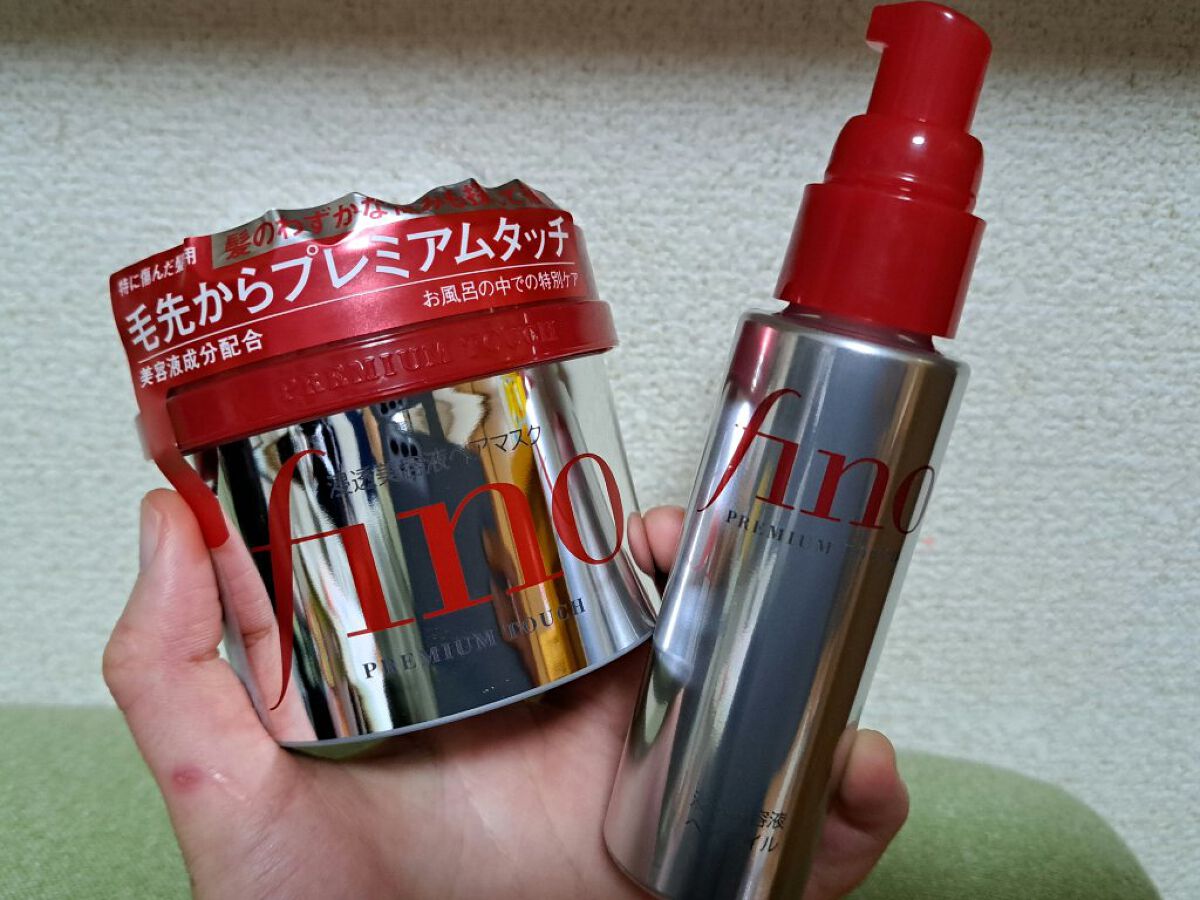 フィーノ　プレミアムタッチ　濃厚美容液ヘアマスク/フィーノ/ヘアマスク・ヘアパックを使ったクチコミ（1枚目）