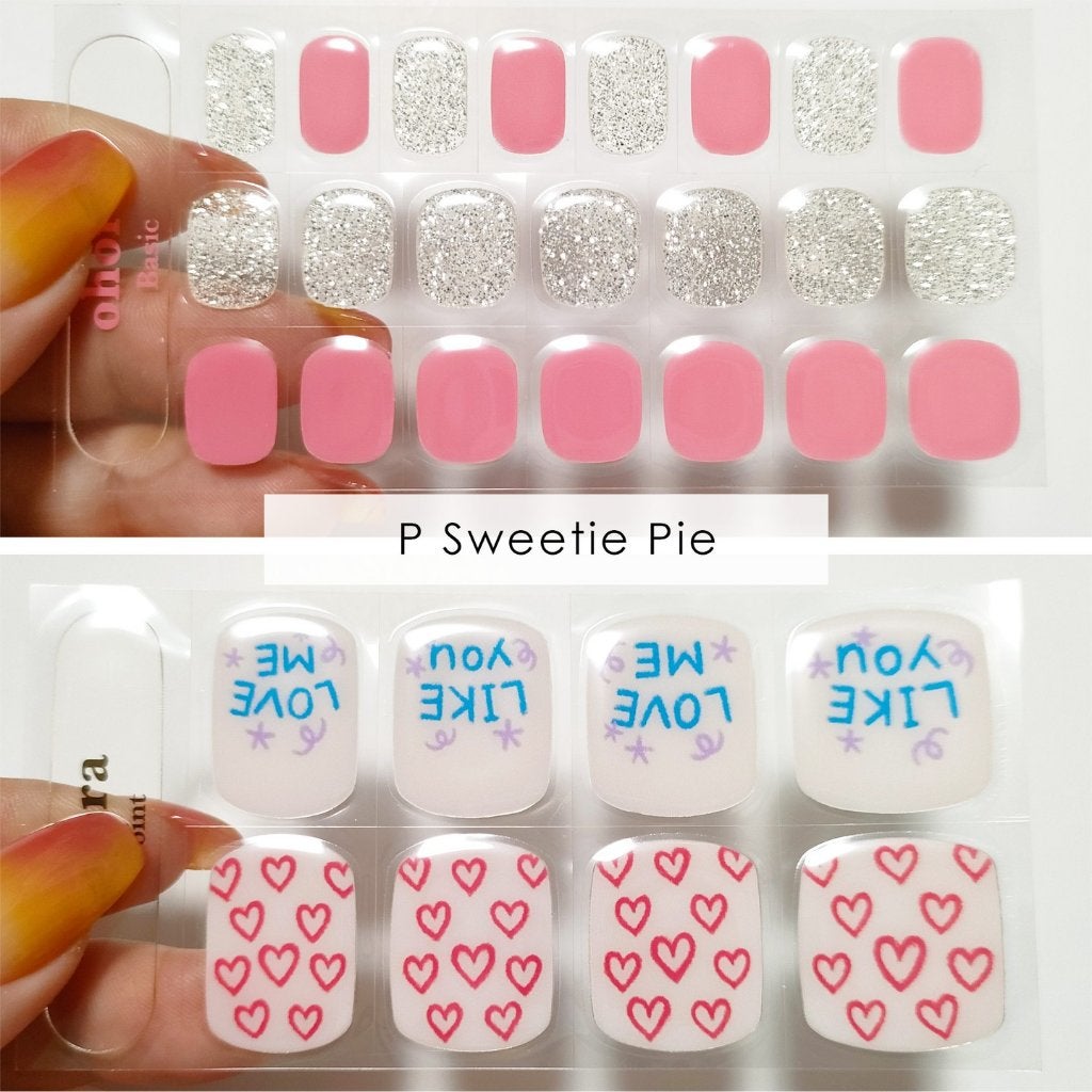 セミキュアジェルネイル(ハンド)/ohora/ネイルシールを使ったクチコミ(3枚目)