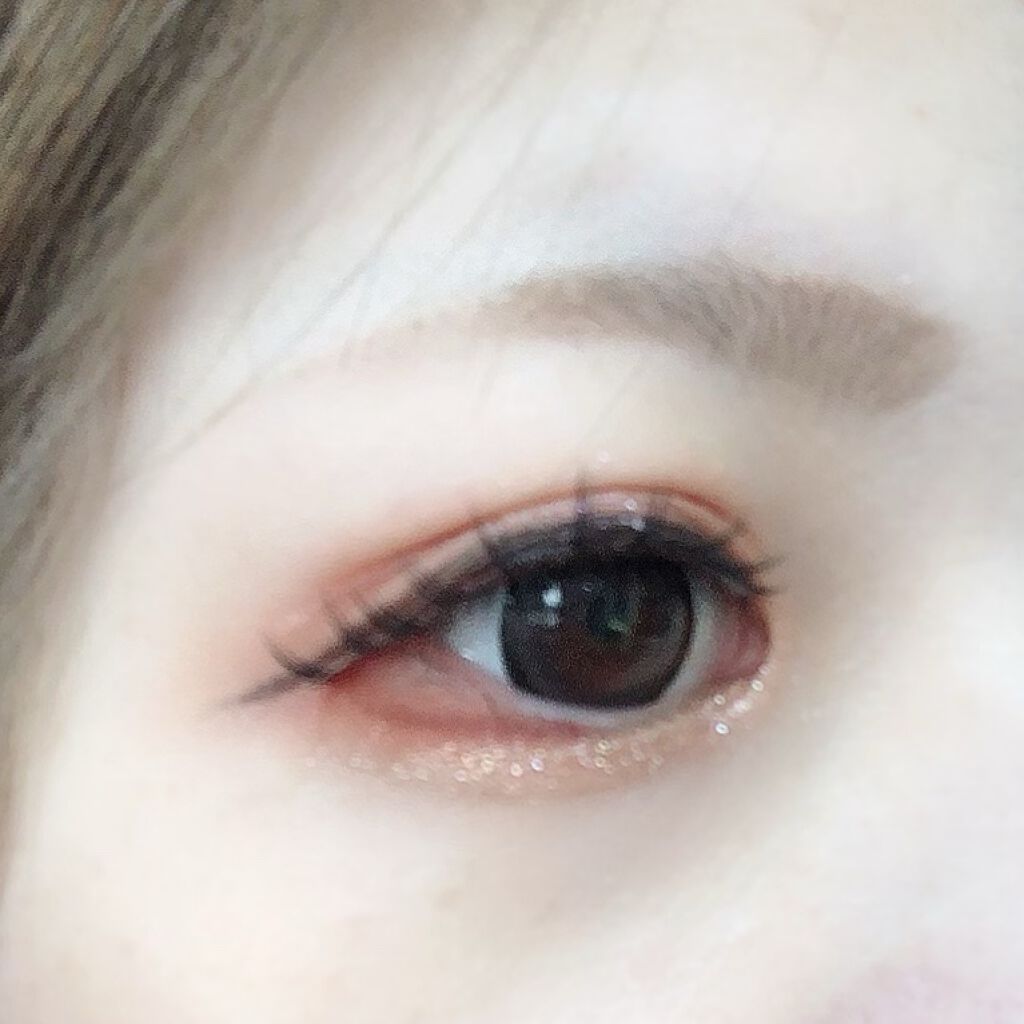 グリッターイルミネーションライナー/CipiCipi/リキッドアイライナーを使ったクチコミ（3枚目）