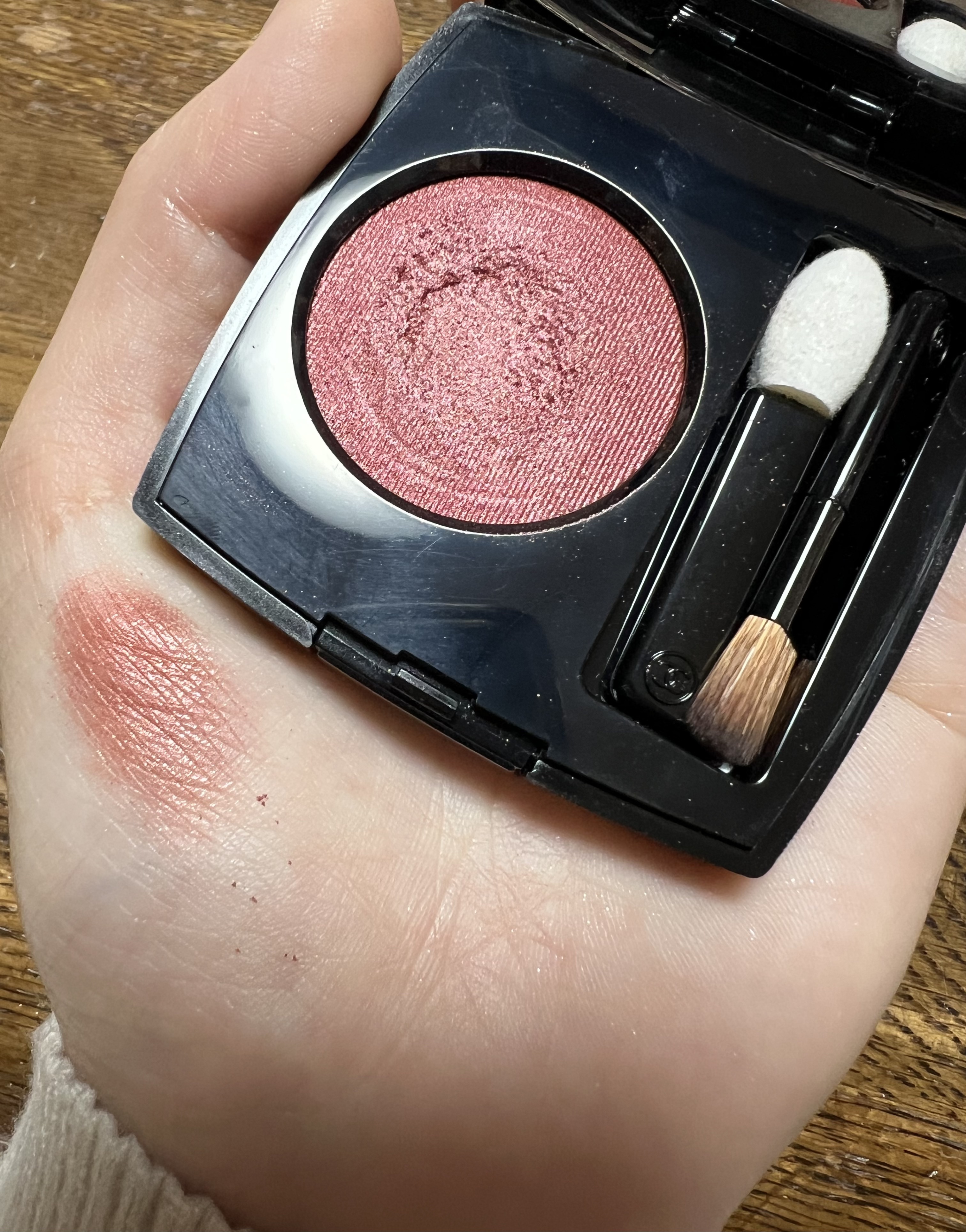 オンブル プルミエール プードゥル 36 デゼール ルージュ/CHANEL/単色アイシャドウを使ったクチコミ（2枚目）