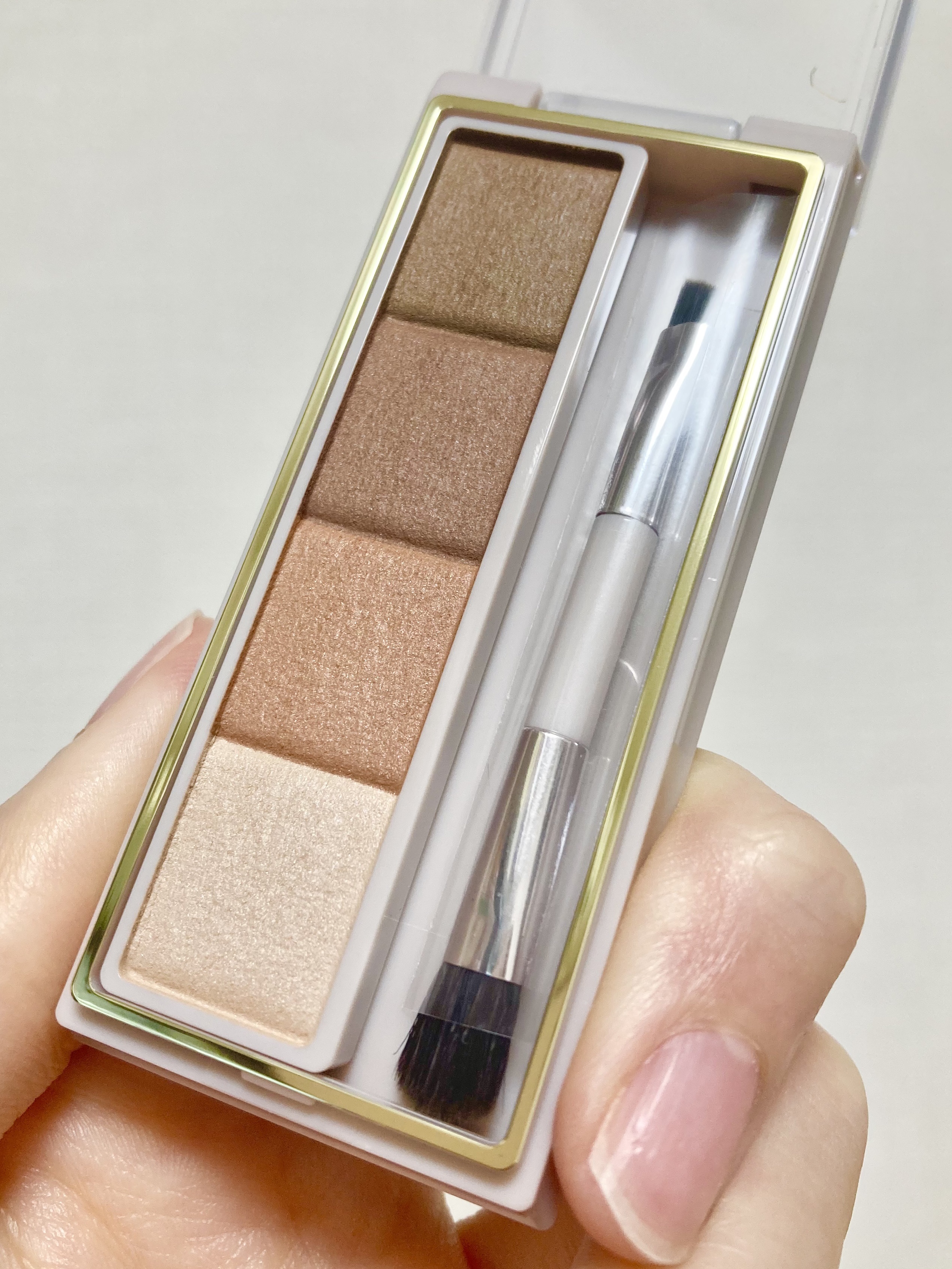 カラーエディットパウダーブロウ EP01 スプリングモカ/excel/パウダーアイブロウを使ったクチコミ（1枚目）