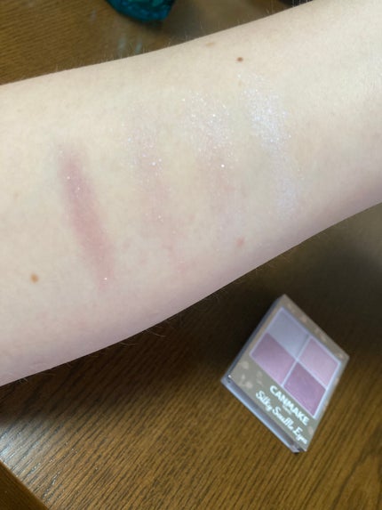 シルキースフレアイズ/キャンメイク/アイシャドウパレットを使ったクチコミ(3枚目)