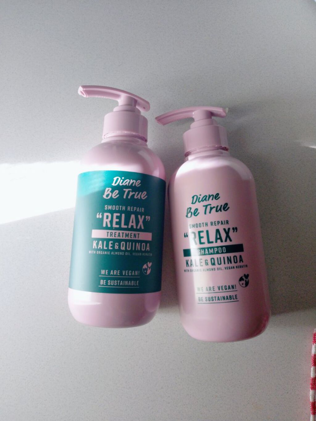 Diane Be True（ダイアンビートゥルー）/RELAX / スムース /シャンプー＆トリートメント/ダイアンビートゥルー/市販シャンプーを使ったクチコミ（1枚目）