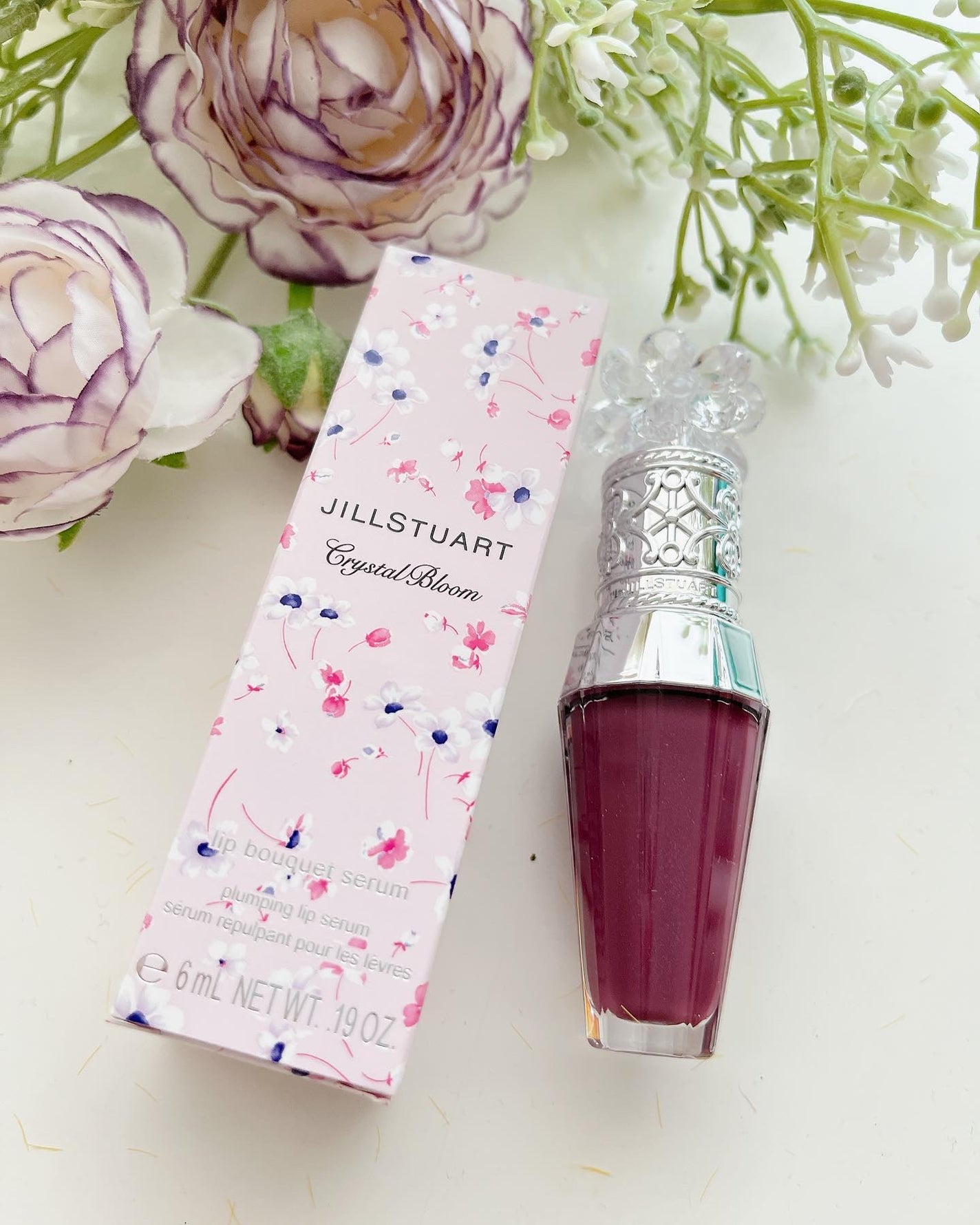 ジルスチュアート クリスタルブルーム リップブーケ セラム/JILL STUART/リッププランパーを使ったクチコミ(8枚目)