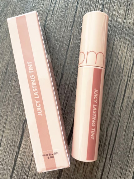 ジューシーラスティングティント/rom&nd/リップティントを使ったクチコミ(1枚目)