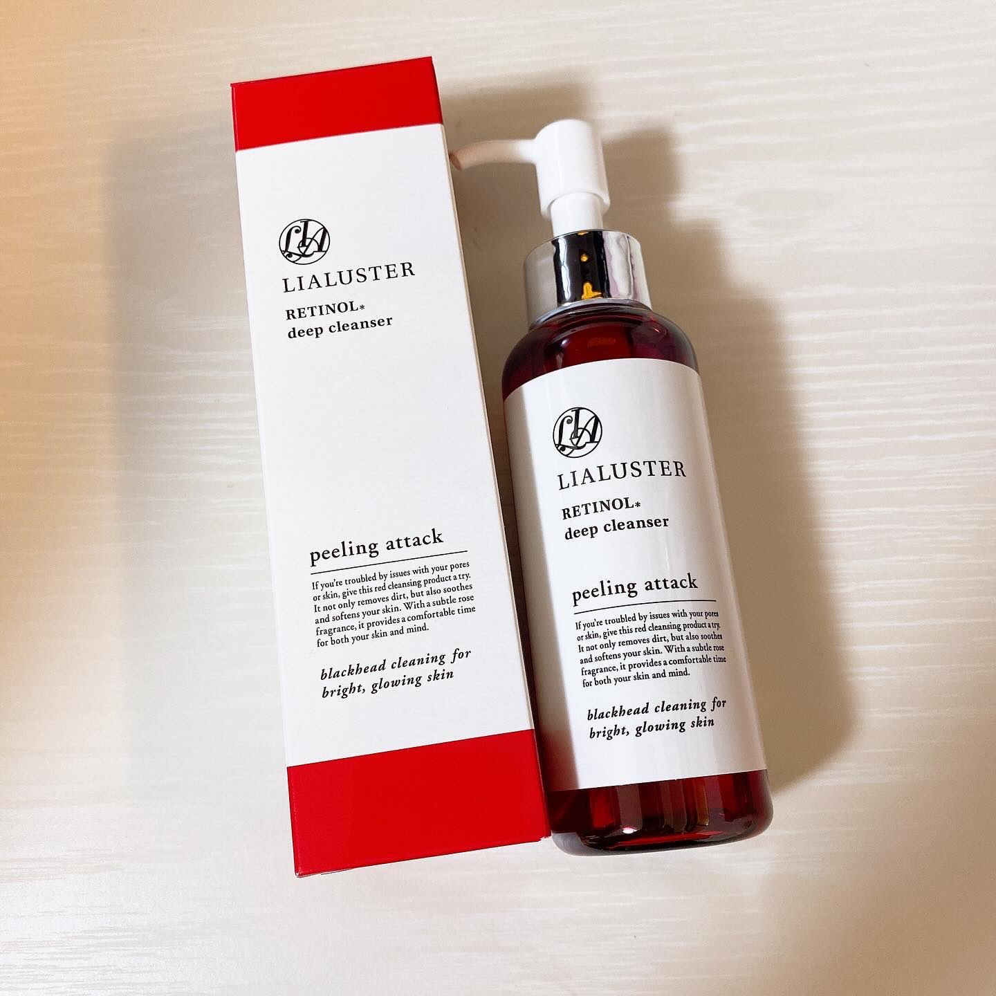 レチノールディープクレンザー｜LIALUSTERの口コミ - LIALUSTER