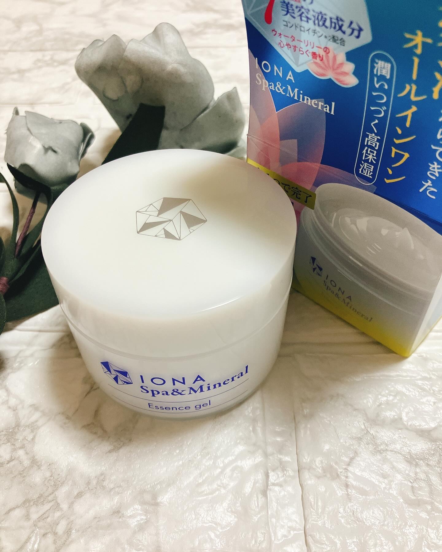 スパ＆ミネラル エッセンス ジェル/IONA/フェイスクリームを使ったクチコミ（1枚目）