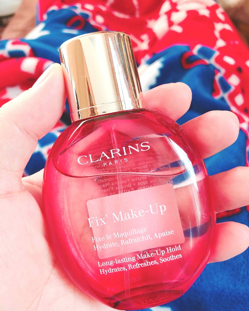フィックス メイクアップ/CLARINS/ミスト状化粧水を使ったクチコミ（1枚目）
