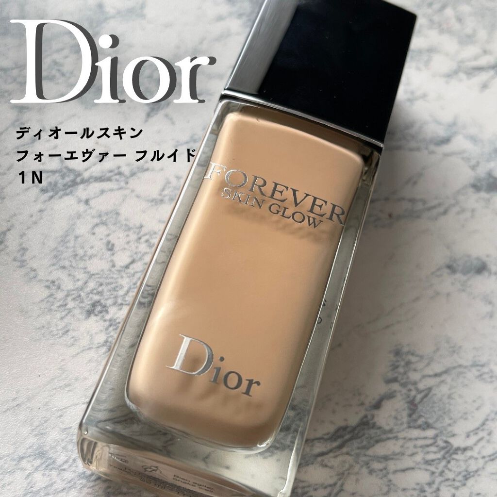 ディオールスキン フォーエヴァー フルイド グロウ/Dior/リキッドファンデーションを使ったクチコミ（1枚目）