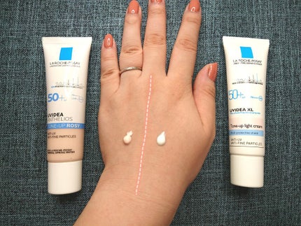 UVイデア XL プロテクショントーンアップ/ラ ロッシュ ポゼ/日焼け止めクリームを使ったクチコミ(2枚目)