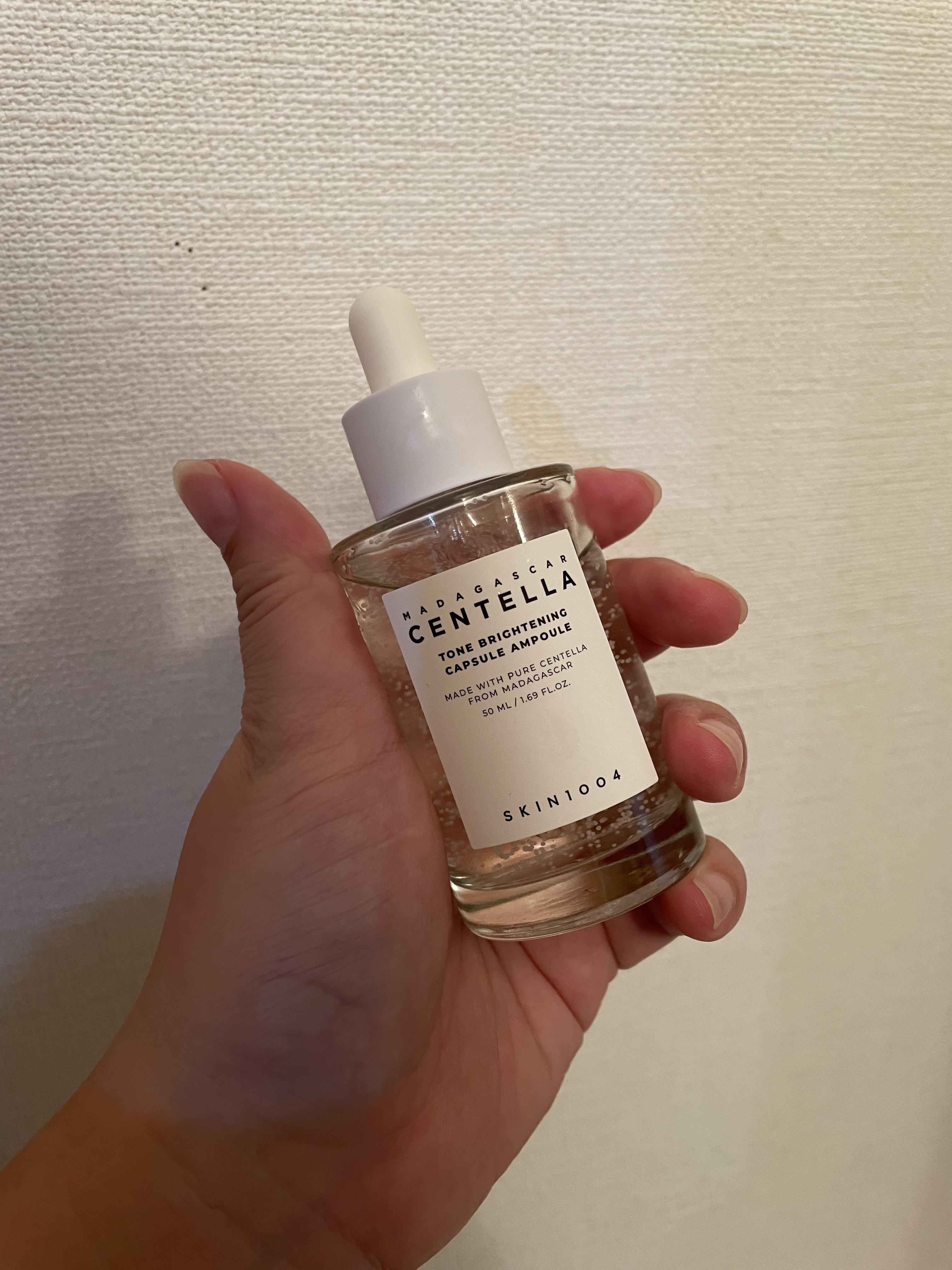 トーンブライトニング カプセルアンプル/SKIN1004/美容液を使ったクチコミ（1枚目）