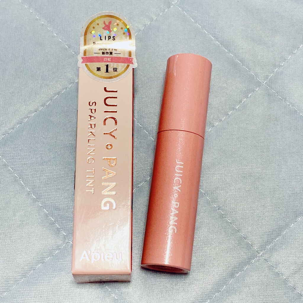アピュー ジューシーパン スパークリングティント/A’pieu/口紅を使ったクチコミ(1枚目)