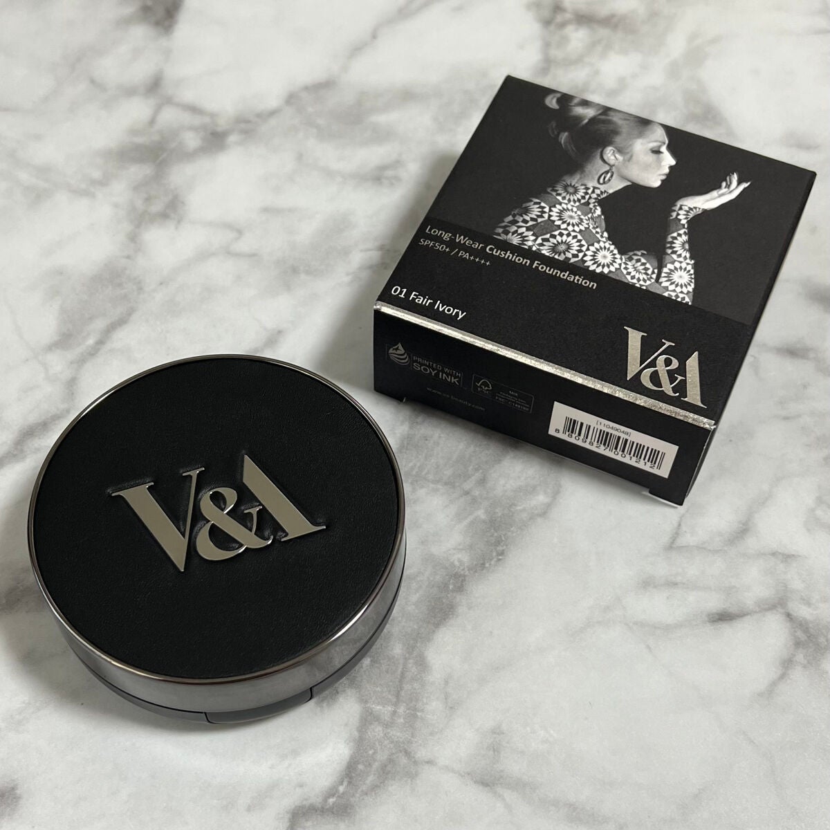 ロングウェアクッションファンデーション/V&Aビューティー/クッションファンデーションを使ったクチコミ(10枚目)