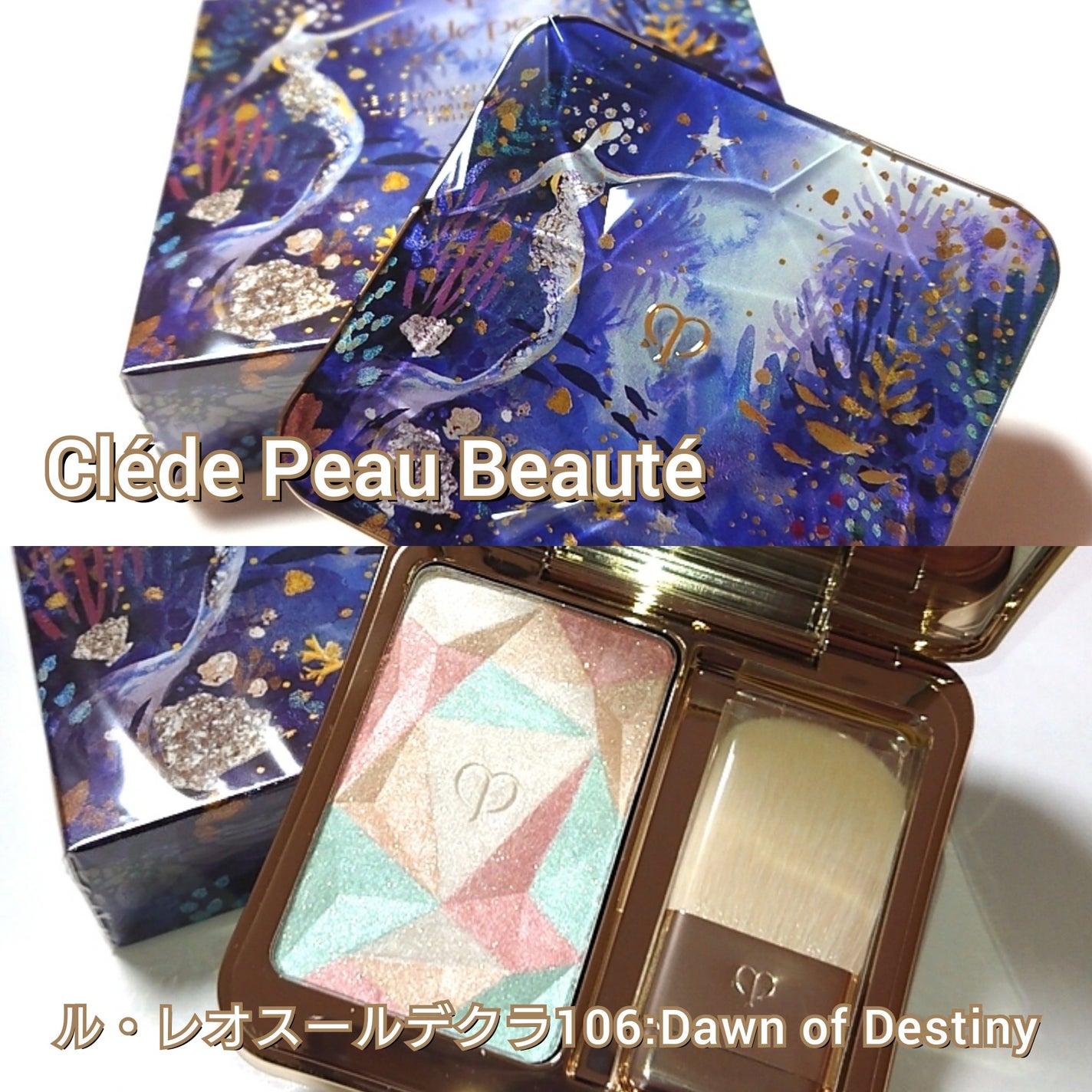 ル・レオスールデクラ /クレ・ド・ポー ボーテ/パウダーハイライトを使ったクチコミ(2枚目)