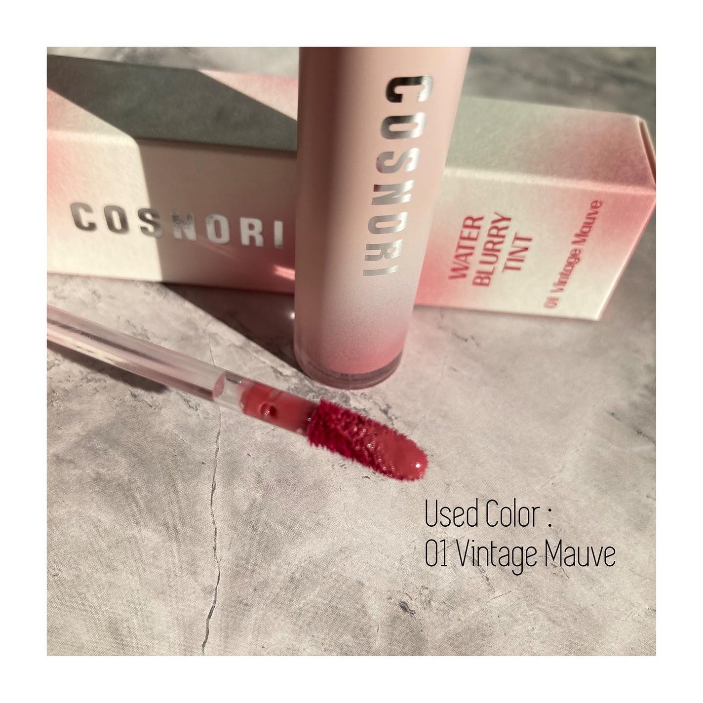 コスノリ ウォーターブラーリーティント/COSNORI/リップティントを使ったクチコミ(4枚目)