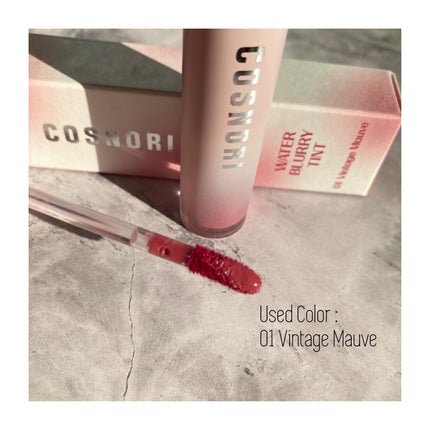 コスノリ ウォーターブラーリーティント/COSNORI/リップティントを使ったクチコミ(4枚目)