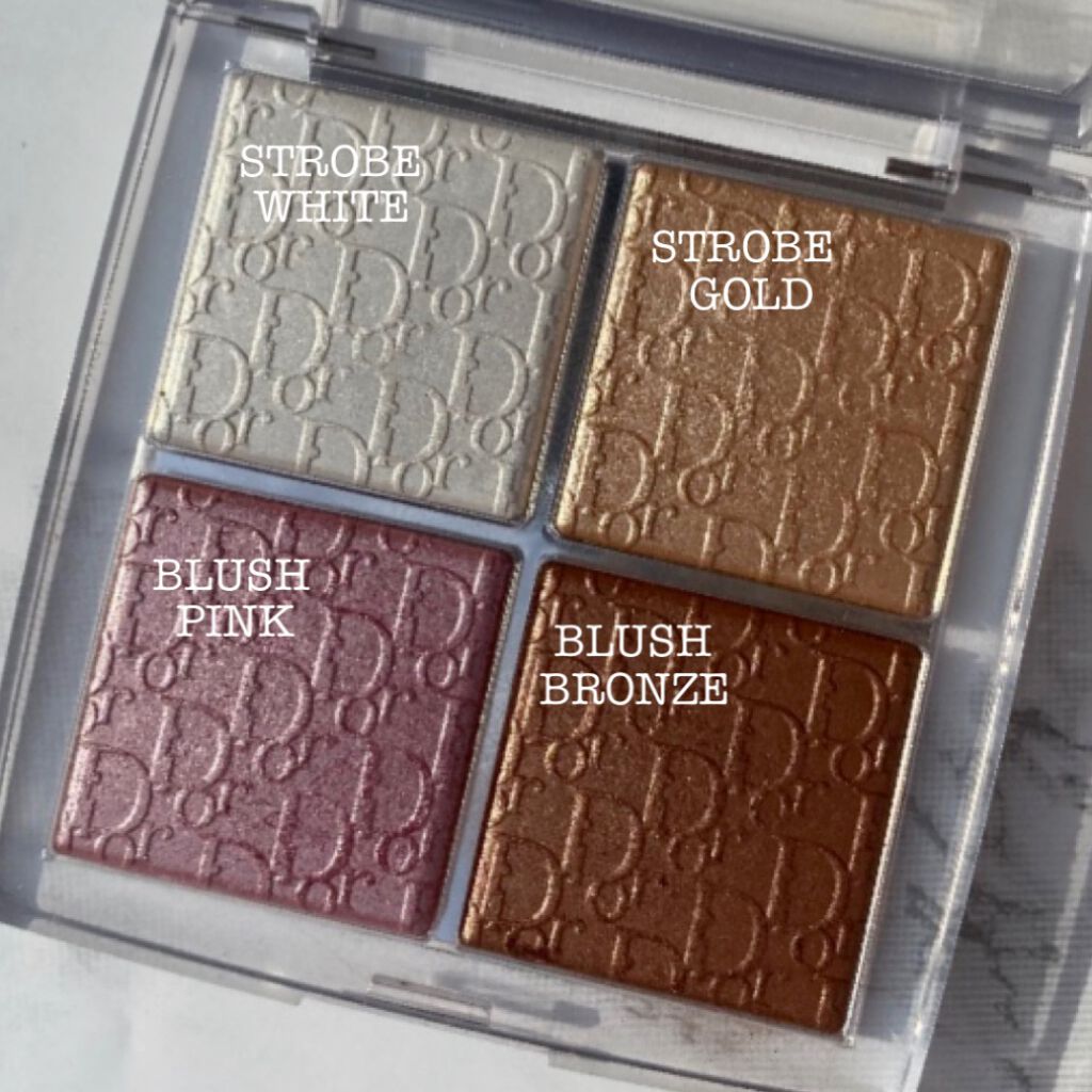 ディオール バックステージ フェイス グロウ パレット/Dior/ハイライトを使ったクチコミ（2枚目）