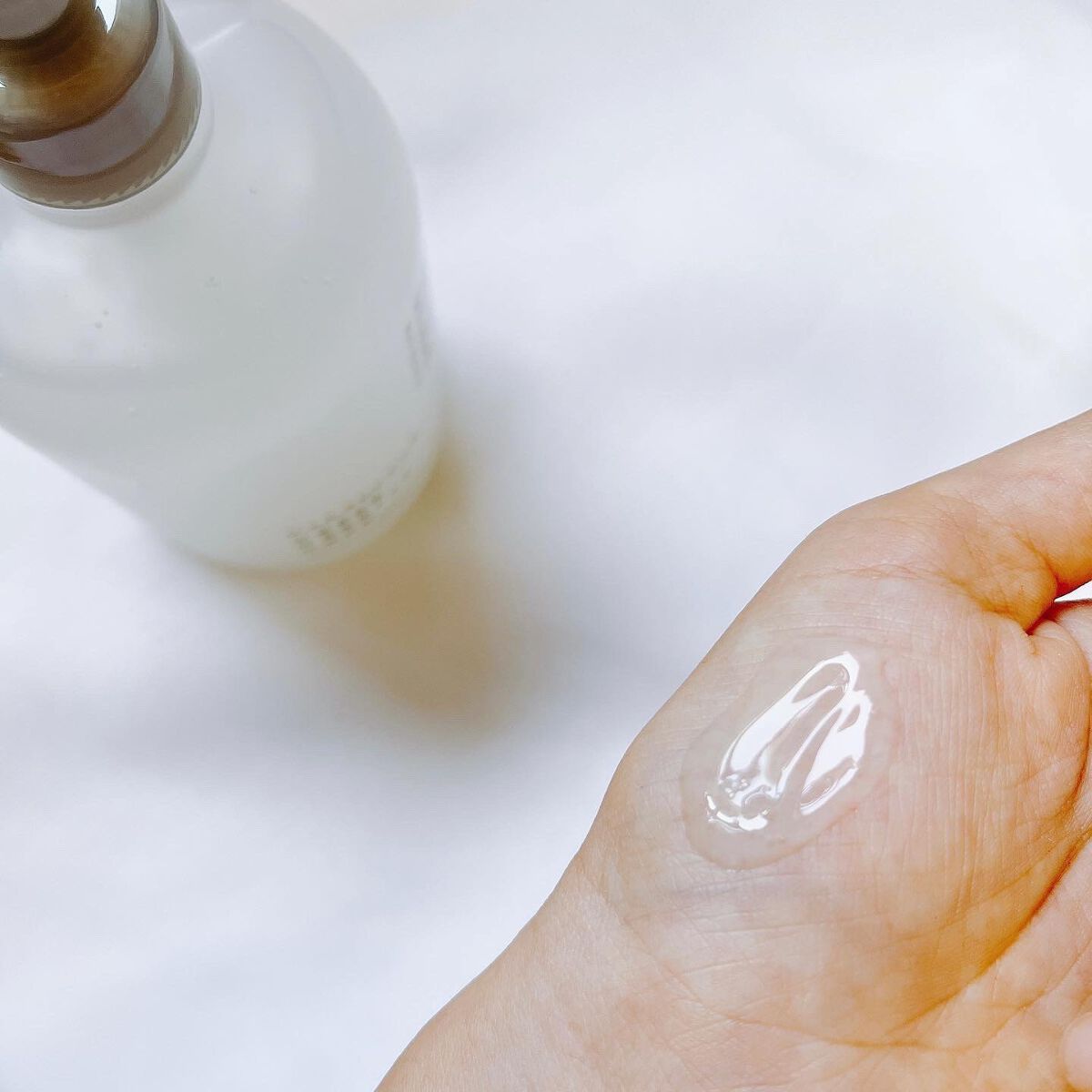 モイストボタニカル ジェルクレンジングR/unlabel/クレンジングジェルを使ったクチコミ（2枚目）