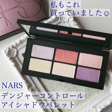 デンジャーコントロール アイシャドーパレット/NARS/パウダーアイシャドウを使ったクチコミ（1枚目）