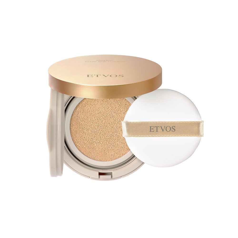 ミネラルグロウスキンクッション/エトヴォス/クッションファンデーションを使ったクチコミ(1枚目)