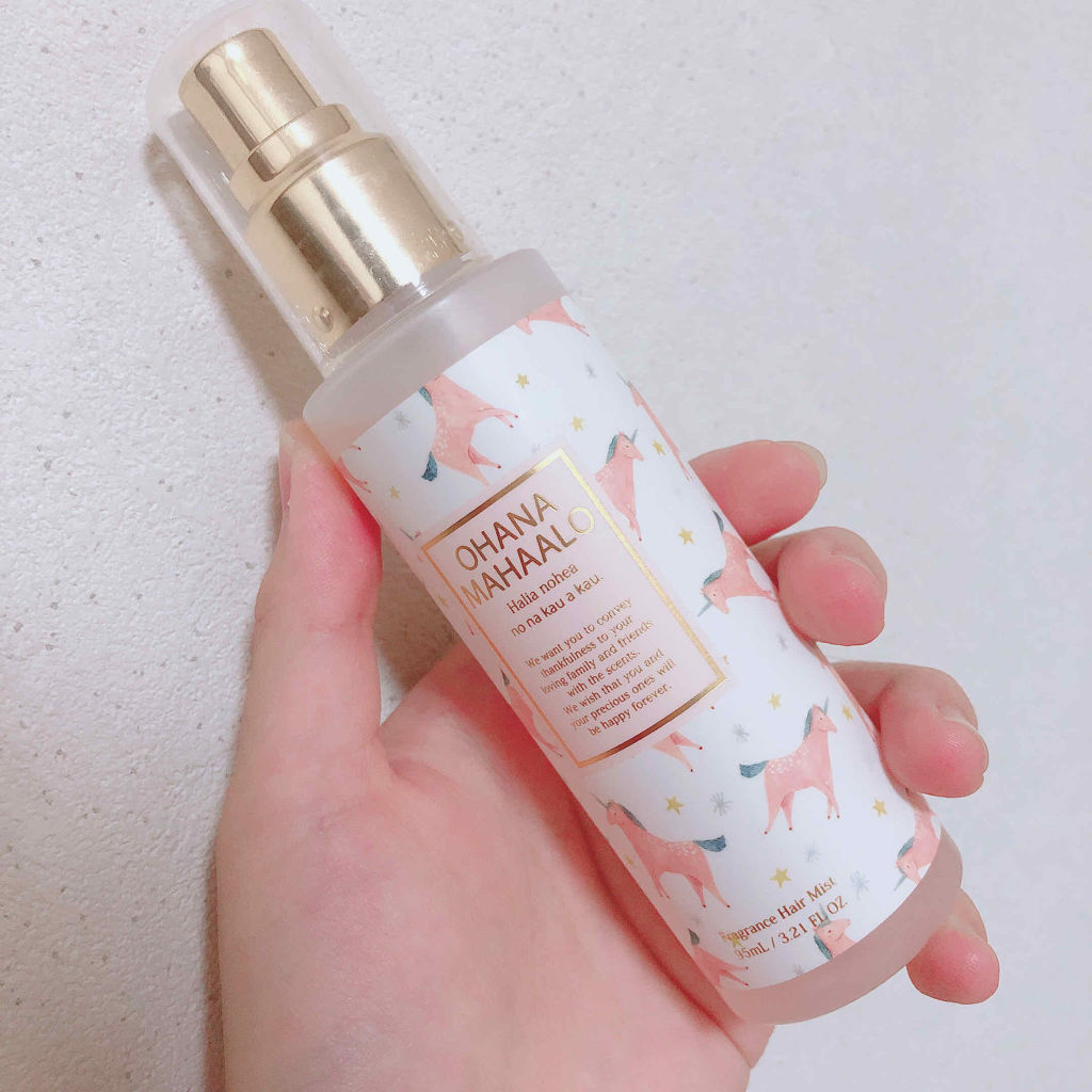 フレグランスヘアミスト ハリーアノヘア/OHANA MAHAALO/ヘアミストを使ったクチコミ（1枚目）