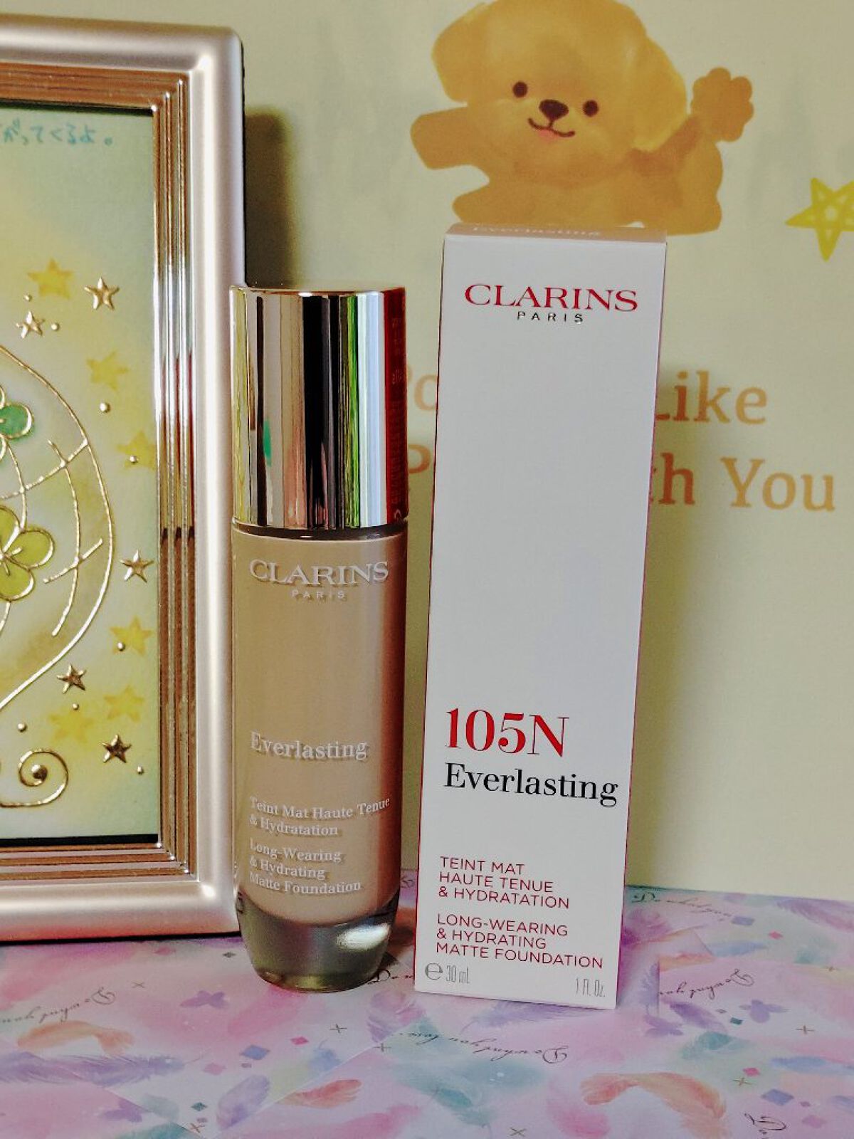 エヴァーラスティング ロングウェア/CLARINS/リキッドファンデーションを使ったクチコミ（2枚目）