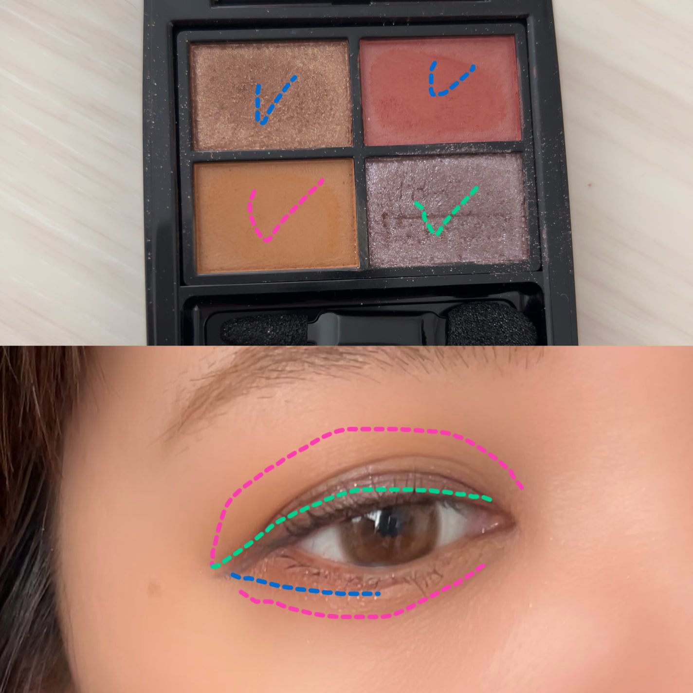 ミネラルクラッシィシャドー/エトヴォス/アイシャドウパレットを使ったクチコミ(5枚目)