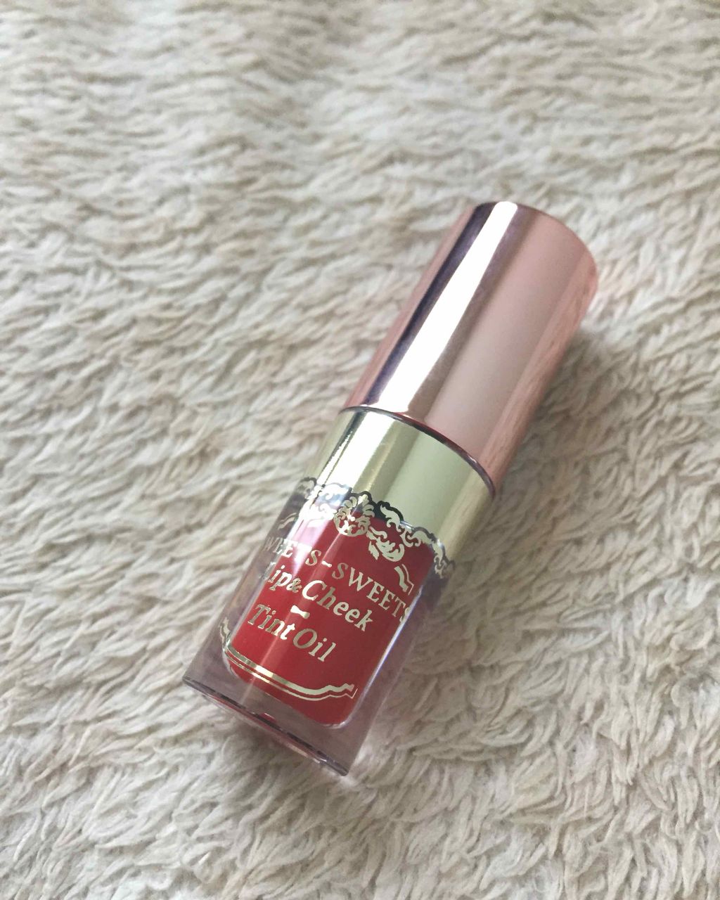 リップ＆チーク ティントオイル/スウィーツ スウィーツ/ジェル・クリームチークを使ったクチコミ（2枚目）