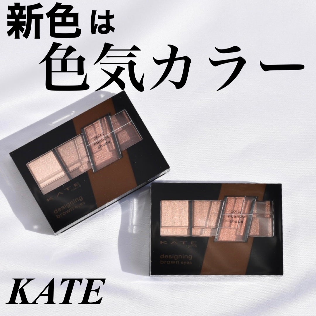 デザイニングブラウンアイズ/KATE/アイシャドウパレットを使ったクチコミ(1枚目)