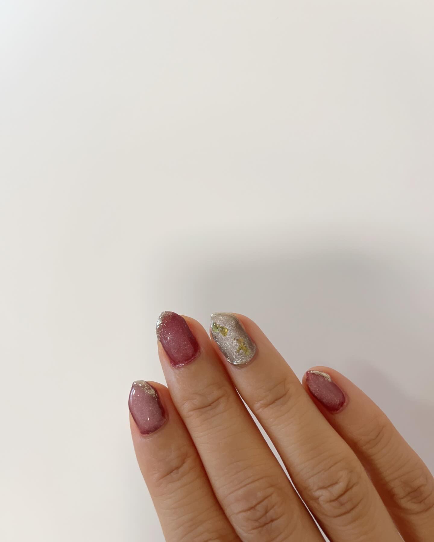 5ミクロンマグネット 05/ネイル工房/ジェルネイルを使ったクチコミ（3枚目）