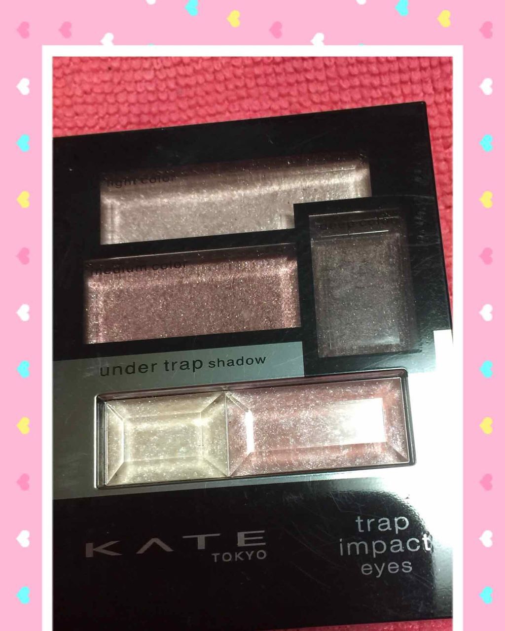 トラップインパクトアイズ/KATE/アイシャドウパレットを使ったクチコミ(1枚目)