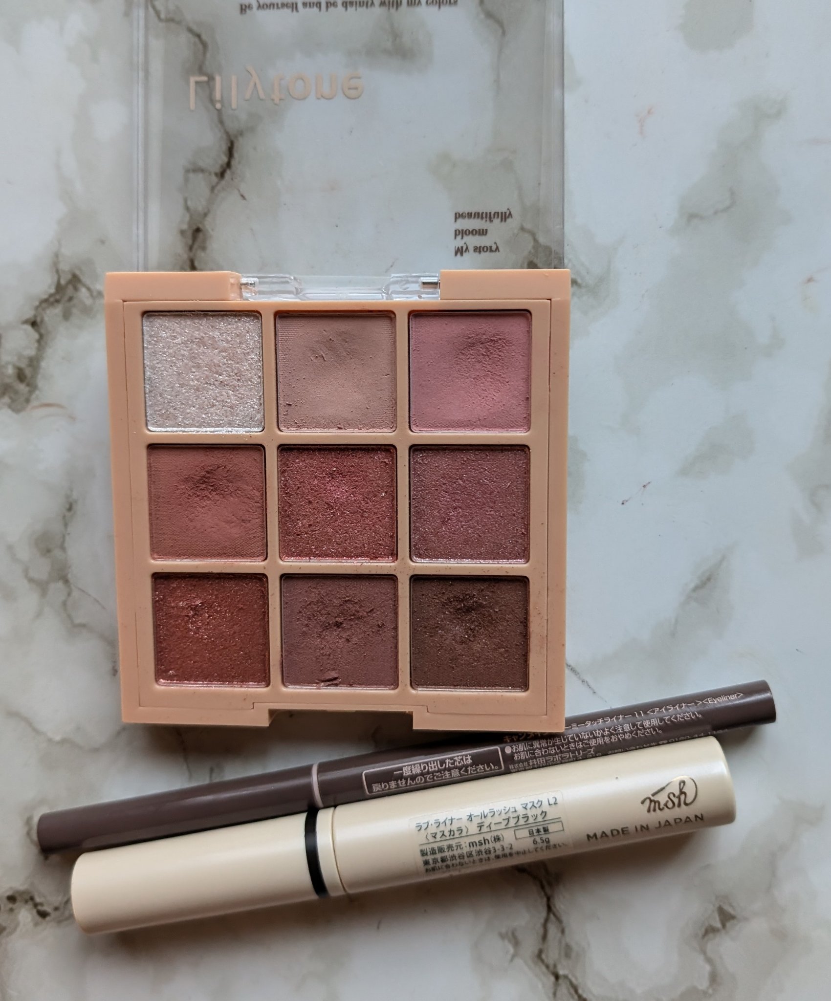 ムードオンアイシャドウ/Lilytone/アイシャドウパレットを使ったクチコミ（1枚目）