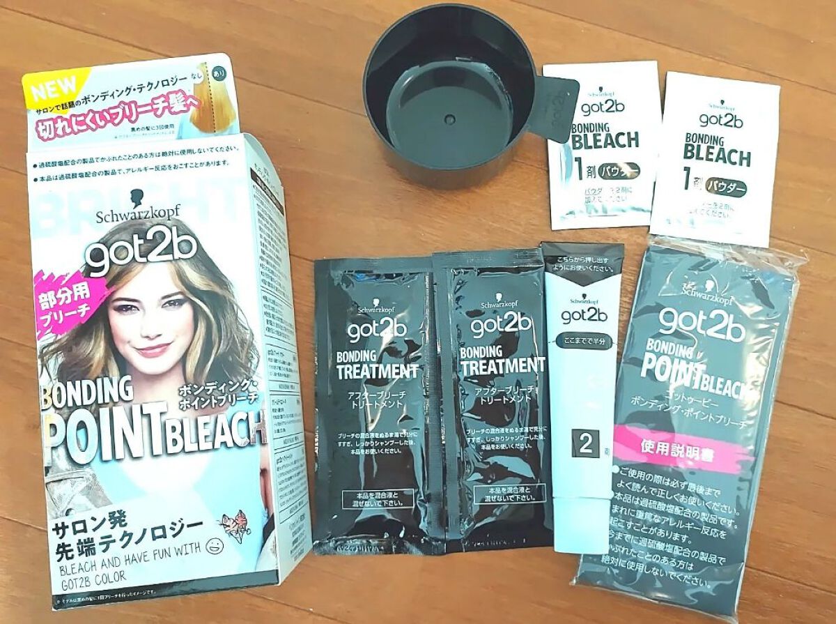 カラークリーム/got2b/ヘアカラーを使ったクチコミ（3枚目）