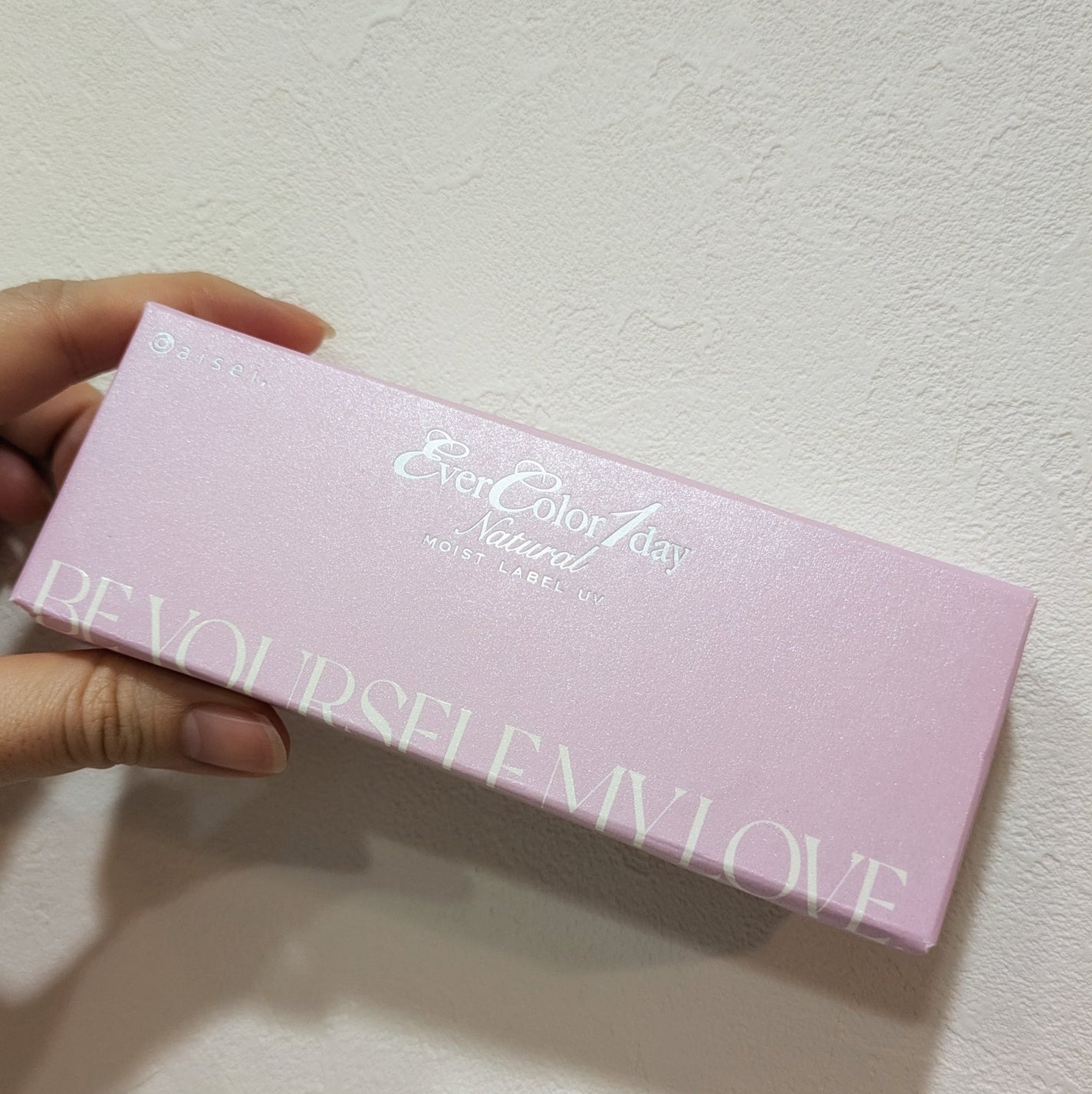 エバーカラーワンデーナチュラル モイストレーベルUV/エバーカラー/ワンデー(1DAY)カラコンを使ったクチコミ(1枚目)