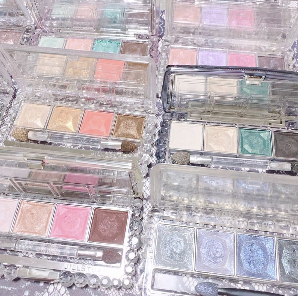 ジュエルクリスタル アイズ N 101 sapphire breeze/JILL STUART/アイシャドウパレットを使ったクチコミ（2枚目）