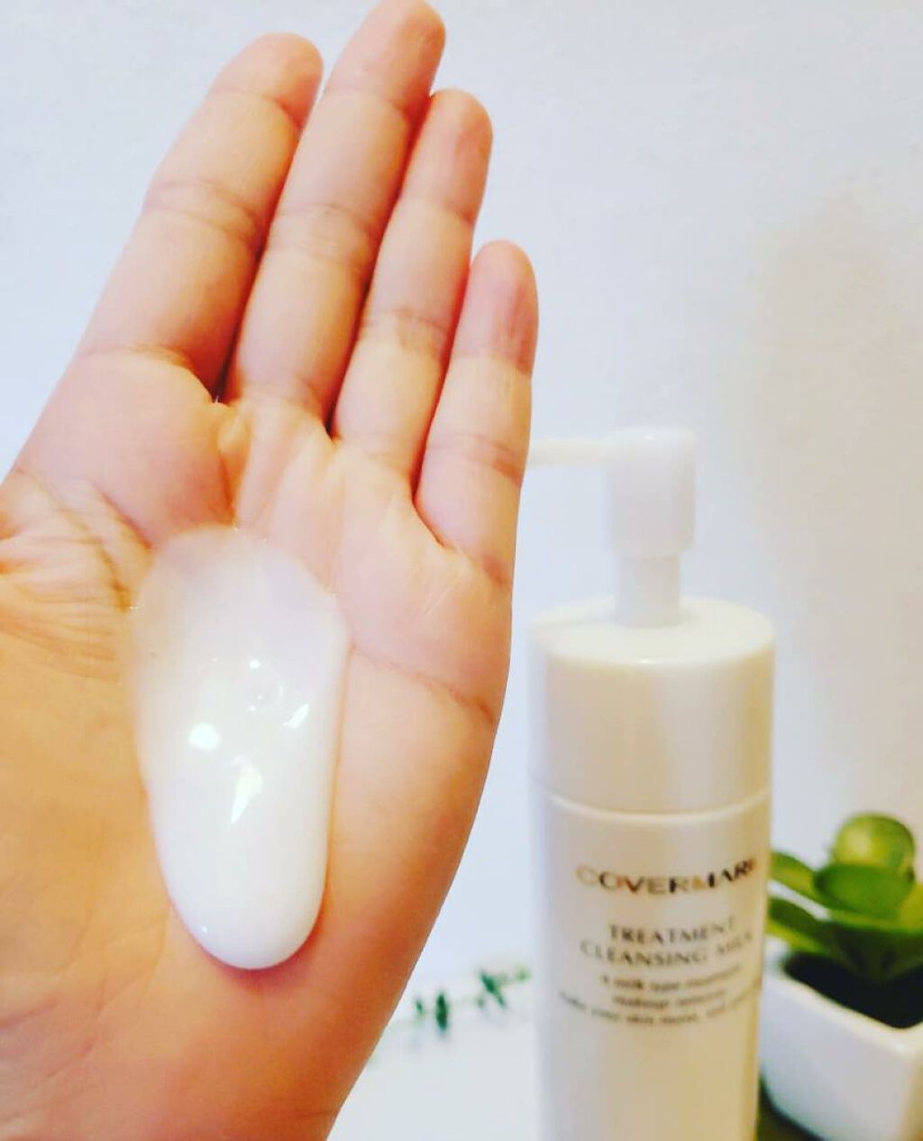 トリートメント クレンジング ミルク/COVERMARK/ミルククレンジングを使ったクチコミ(3枚目)