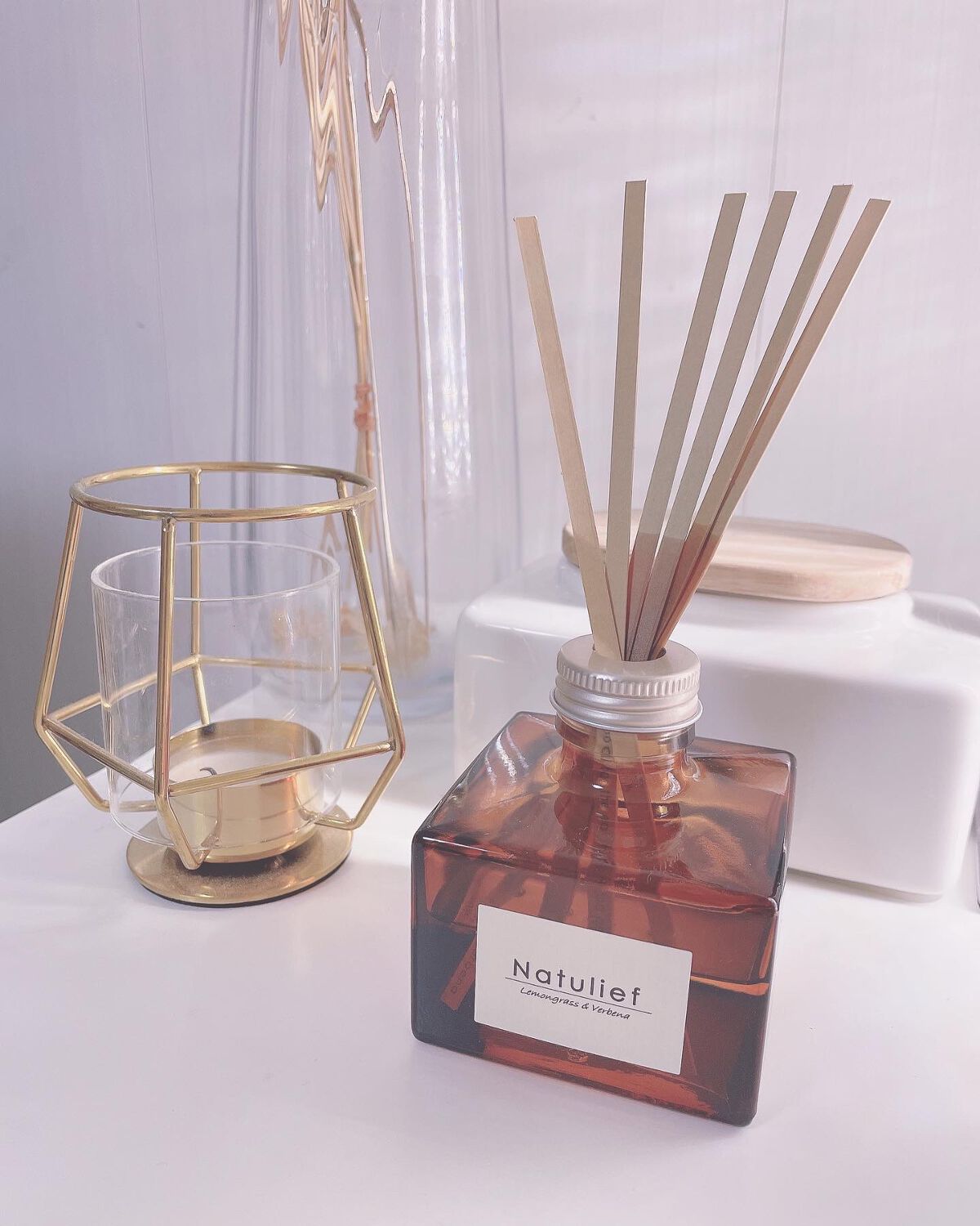 消臭力 Natulief 玄関・リビング用 リードディフューザー/消臭力/ルームフレグランスを使ったクチコミ（1枚目）